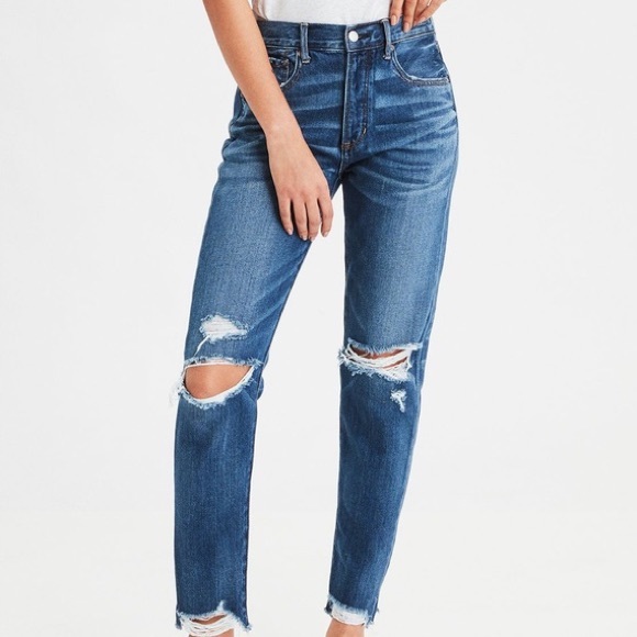 American Eagle Outfitters Denim - American Eagle | High Rise Girlfriend Jeans